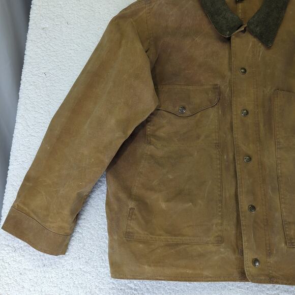 Filson Brown Military Field Jacket - Picture 6 of 14